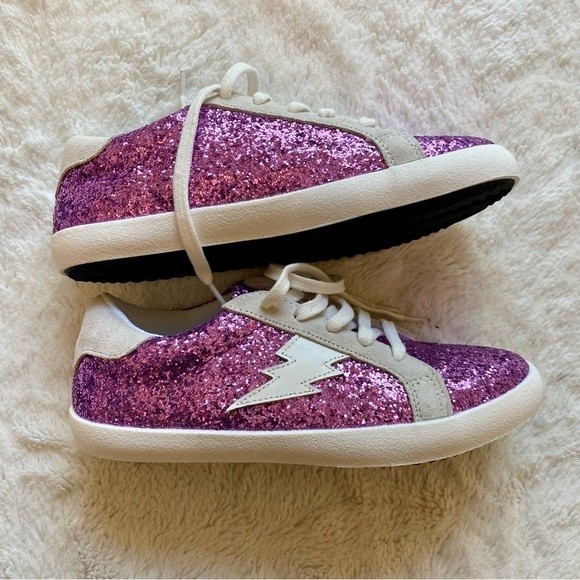 Little Chicken Maisonette Sparkle Sneakers - Picture 5 of 8